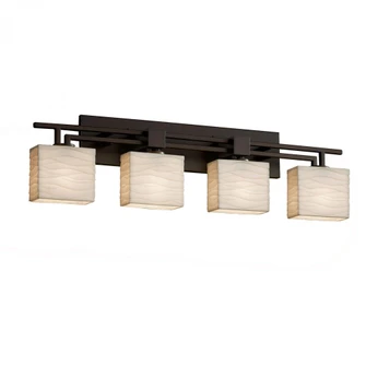 Aero 4-Light LED Bath Bar (254|PNA-8704-55-WAVE-DBRZ-LED4-2800)