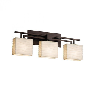 Aero 3-Light LED Bath Bar (254|PNA-8703-55-WAVE-DBRZ-LED3-2100)