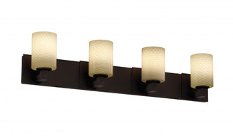 Modular 4-Light LED Bath Bar (254|FSN-8924-10-WEVE-DBRZ-LED4-2800)