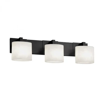 Modular 3-Light LED Bath Bar (254|FSN-8923-30-OPAL-MBLK-LED3-2100)