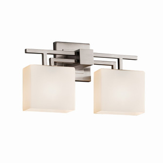Aero 2-Light Bath Bar (254|FSN-8702-55-OPAL-NCKL)
