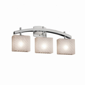 Archway 3-Light Bath Bar (254|FSN-8593-55-WEVE-NCKL)