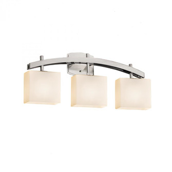 Archway 3-Light Bath Bar (254|FSN-8593-55-OPAL-NCKL)