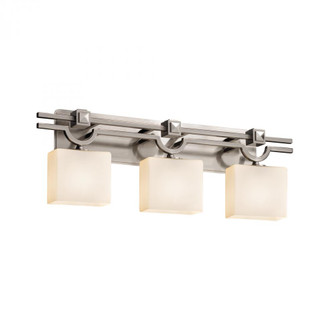 Argyle 3-Light Bath Bar (254|FSN-8503-55-OPAL-NCKL)