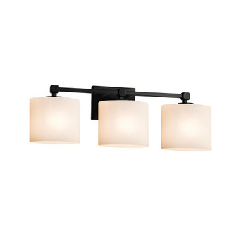 Tetra 3-Light Bath Bar (254|FSN-8423-30-OPAL-MBLK)