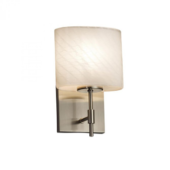 Union 1-Light LED Wall Sconce (Short) (254|FSN-8411-30-WEVE-NCKL-LED1-700)