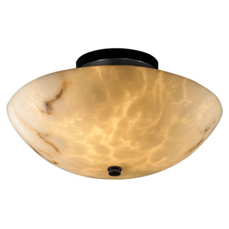 14'' LED Semi-Flush Bowl (254|FAL-9690-35-MBLK-LED2-2000)