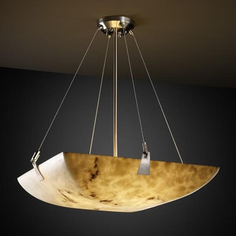 24'' LED Pendant Bowl w/ Tapered Clips (254|FAL-9642-25-NCKL-LED5-5000)