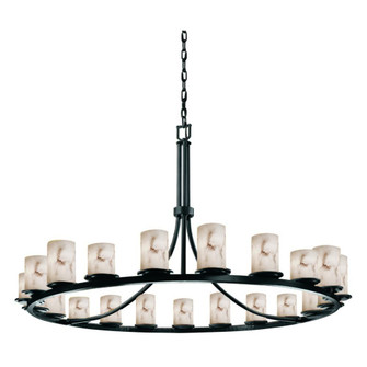 Dakota 21-Light 1-Tier Ring LED Chandelier (254|FAL-8716-10-MBLK-LED21-14700)