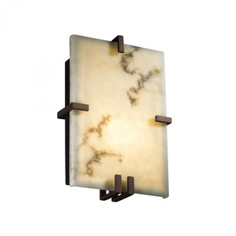 Clips Rectangle LED Wall Sconce (ADA) (254|FAL-5551-DBRZ-LED2-2000)