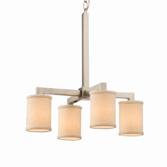 Modular 4-Downlight Chandelier (254|FAB-8920-10-CREM-NCKL)