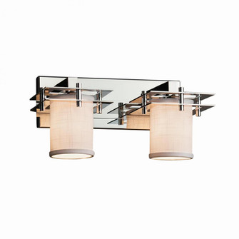 Metropolis 2-Light Bath Bar (254|FAB-8172-10-WHTE-CROM)