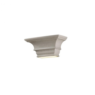 Rectangular Concave w/ Glass Shelf LED Wall Sconce (254|CER-9825-CRK-LED1-1000)