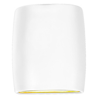 Small ADA Wide LED Cylinder - Open Top & Bottom (254|CER-8857-WHT-LED1-1000)