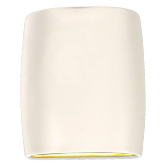 Small ADA Wide LED Cylinder - Open Top & Bottom (254|CER-8857-MAT-LED1-1000)