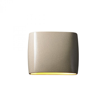 Wide ADA Oval LED Wall Sconce- Open Top & Bottom (254|CER-8855-CRK-LED2-2000)