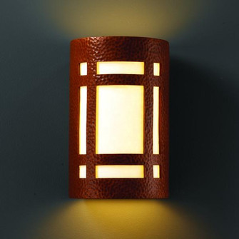 Small LED Craftsman Window - Open Top & Bottom (Outdoor) (254|CER-7485W-HMCP-LED1-1000)