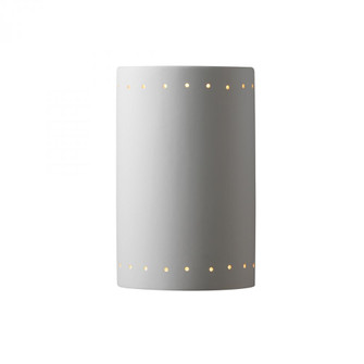 Large ADA LED Cylinder w/ Perfs - Closed Top (Outdoor) (254|CER-5290W-BIS-LED1-1000)