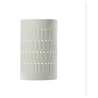 Small LED Cactus Cylinder - Open Top & Bottom (Outdoor) (254|CER-2285W-MAT-LED1-1000)