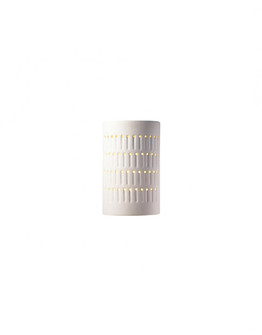 Small LED Cactus Cylinder - Open Top & Bottom (254|CER-2285-BIS-LED1-1000)