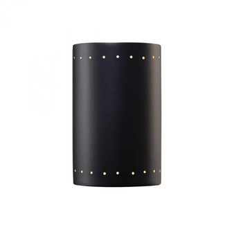Large LED Cylinder w/ Perfs - Closed Top (Outdoor) (254|CER-1290W-CRB-LED1-1000)