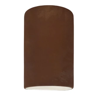 Large LED Cylinder - Open Top & Bottom (254|CER-1265-RRST-LED2-2000)
