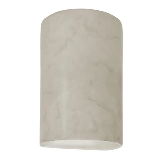 Large LED Cylinder - Open Top & Bottom (254|CER-1265-PATA-LED2-2000)