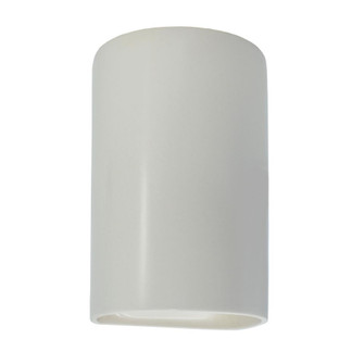 Small LED Cylinder - Closed Top (Outdoor) (254|CER-0940W-MAT-LED1-1000)