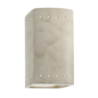 Small LED Rectangle w/ Perfs - Open Top & Bottom (Outdoor) (254|CER-0925W-PATA-LED1-1000)