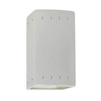Small LED Rectangle w/ Perfs - Open Top & Bottom (254|CER-0925-MAT-LED1-1000)