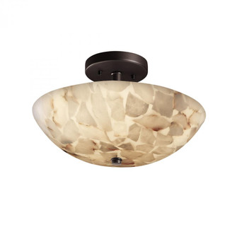 14'' LED Semi-Flush Bowl (254|ALR-9690-35-MBLK-LED2-2000)