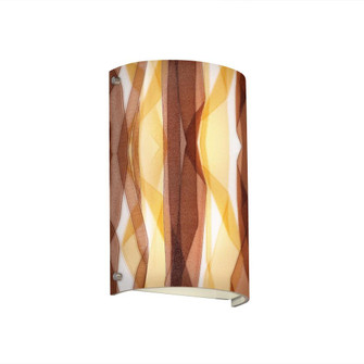 Finials Cylinder Wall Sconce (ADA) (254|3FRM-5541-TWRL-MBLK)