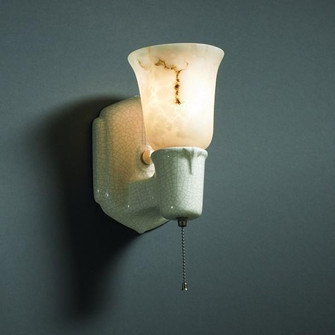 Chateau Single-Arm w/ Uplight Glass Shade (254|CER-7151-CRK)