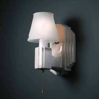 Deco Rectangle w/ Clip-On Glass Shade (254|CER-7110-CRK)