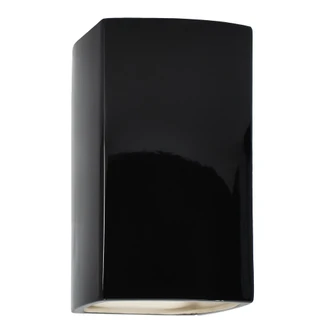 Large Rectangle - Open Top & Bottom (254|CER-0955-BLK)