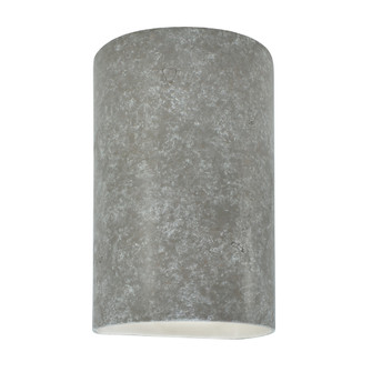 Small Cylinder - Open Top & Bottom (Outdoor) (254|CER-0945W-TRAM)