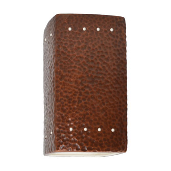 Small Rectangle w/ Perfs - Open Top & Bottom (Outdoor) (254|CER-0925W-HMCP)