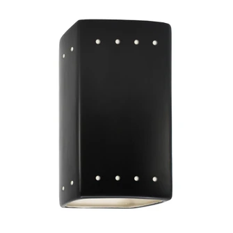 Small Rectangle w/ Perfs - Open Top & Bottom (Outdoor) (254|CER-0925W-CRB)