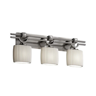 Argyle 3-Light Bath Bar (254|POR-8503-10-WAVE-NCKL)
