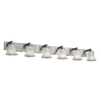 Modular 6-Light Bath Bar (254|GLA-8926-20-LACE-DBRZ)
