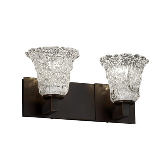 Modular 2-Light Bath Bar (254|GLA-8922-20-LACE-CROM)