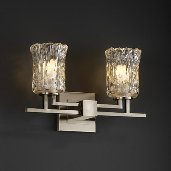 Aero 2-Light Bath Bar (254|GLA-8702-30-LACE-NCKL)