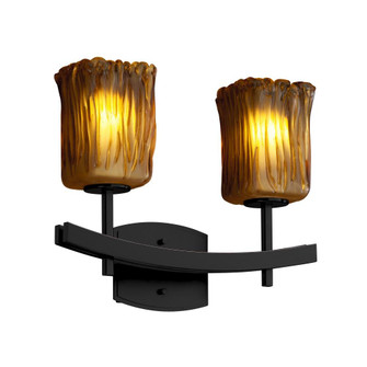 Archway 2-Light Bath Bar (254|GLA-8592-16-AMBR-DBRZ)