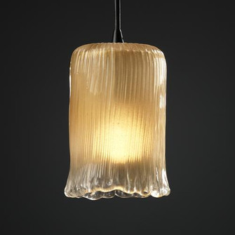 Mini 1-Light Pendant (254|GLA-8815-16-CLRT-ABRS-RIGID)