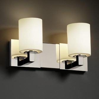Modular 2-Light Bath Bar (254|FSN-8922-15-OPAL-CROM)