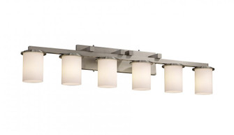 Dakota 6-Light Bath Bar (254|FSN-8786-10-OPAL-NCKL)