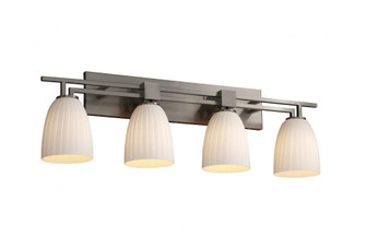 Aero 4-Light Bath Bar (254|FSN-8704-15-RBON-NCKL)