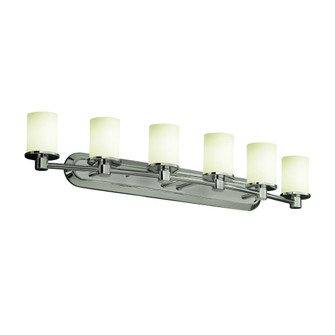 Rondo 6-Light Bath Bar (254|FSN-8516-10-OPAL-NCKL)