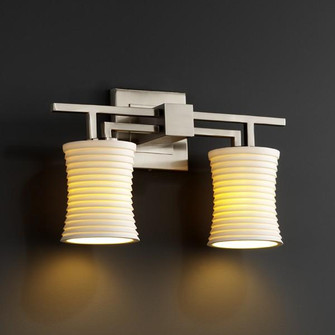 Aero 2-Light Bath Bar (254|POR-8702-10-BANL-NCKL)