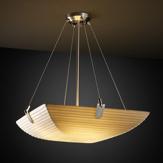 24'' Pendant Bowl w/ U-Clips (254|PNA-9622-35-WAVE-NCKL)